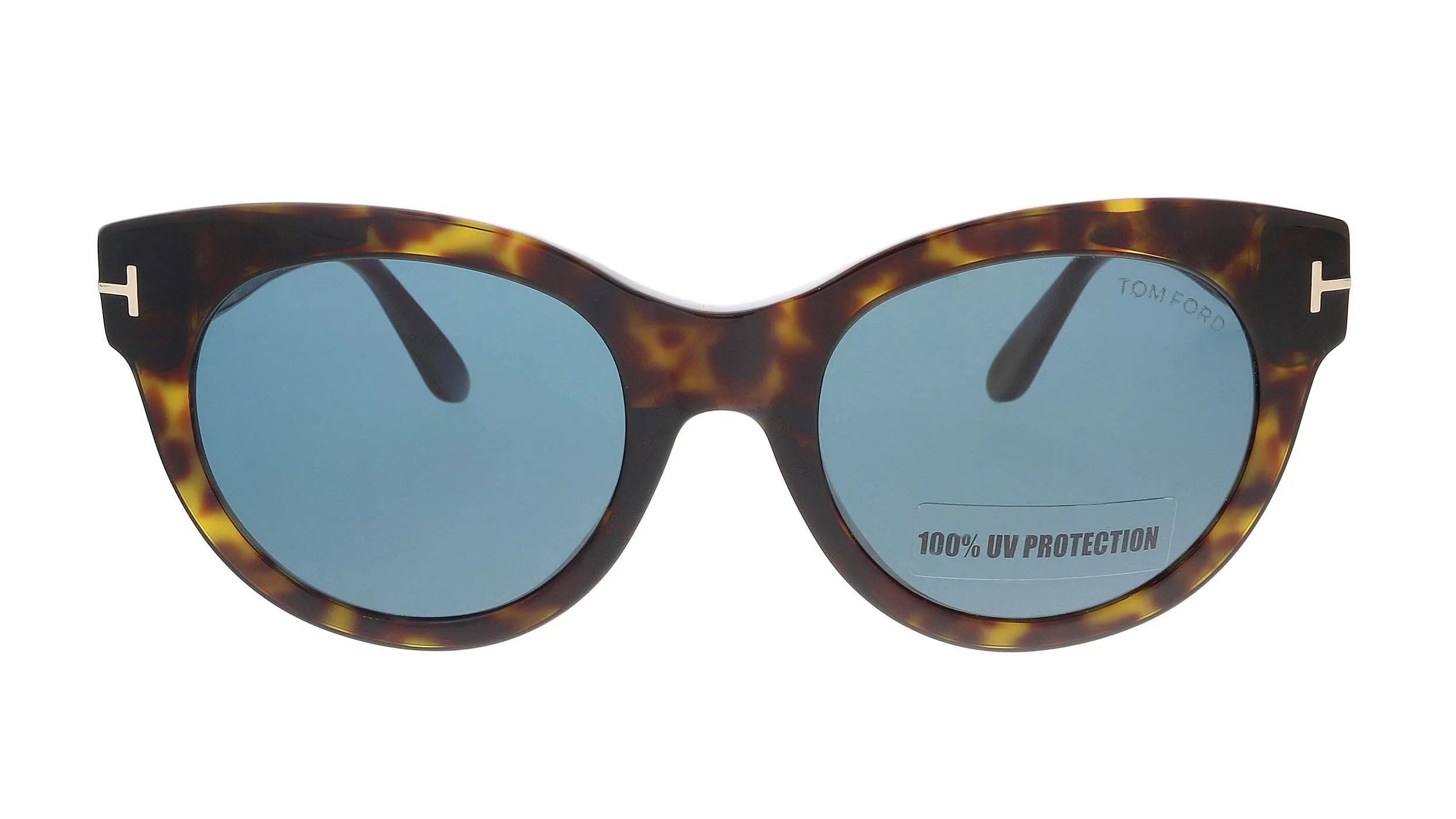 Tom Ford FT0741 52N Lou  Dark Havana Classic Round Sunglasses