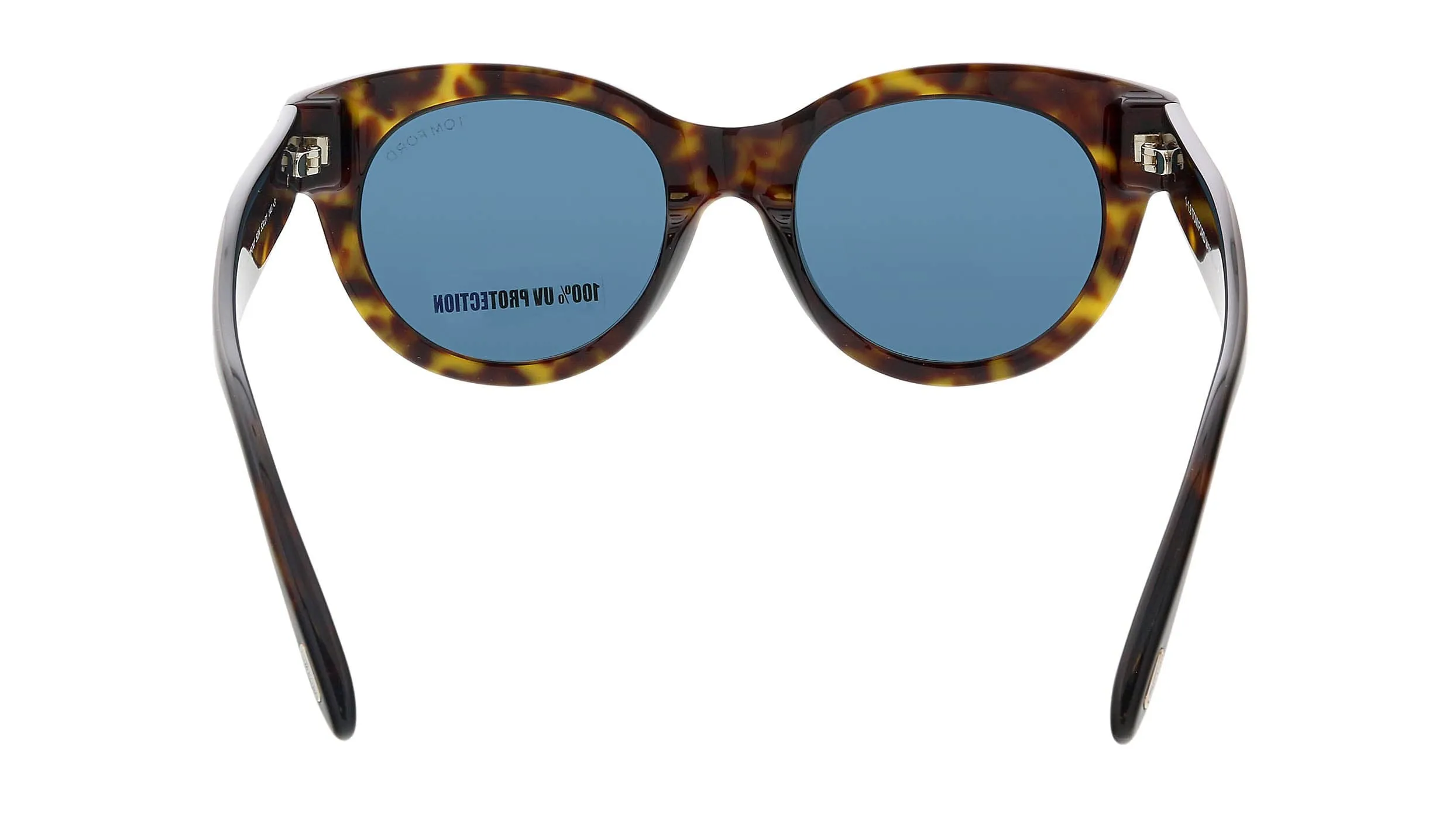 Tom Ford FT0741 52N Lou  Dark Havana Classic Round Sunglasses
